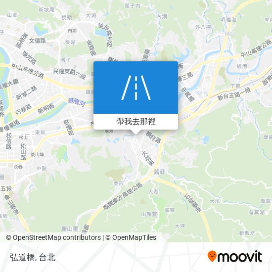 弘道橋地圖