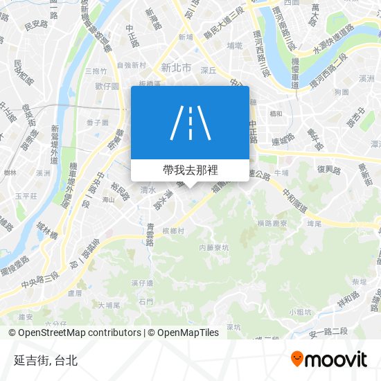 延吉街地圖