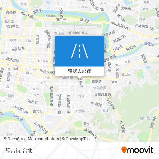 延吉街地圖