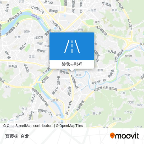 寶慶街地圖