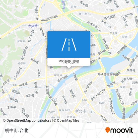 明中街地圖