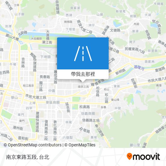 南京東路五段地圖