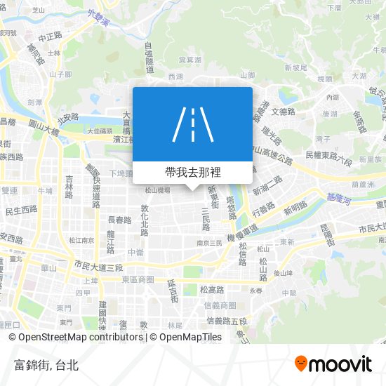 富錦街地圖