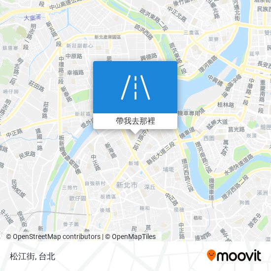 松江街地圖
