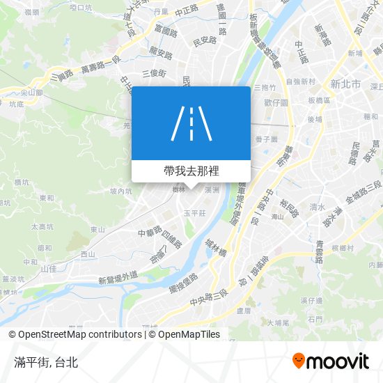 滿平街地圖