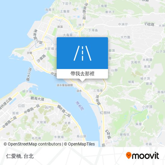 仁愛橋地圖