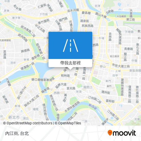 內江街地圖