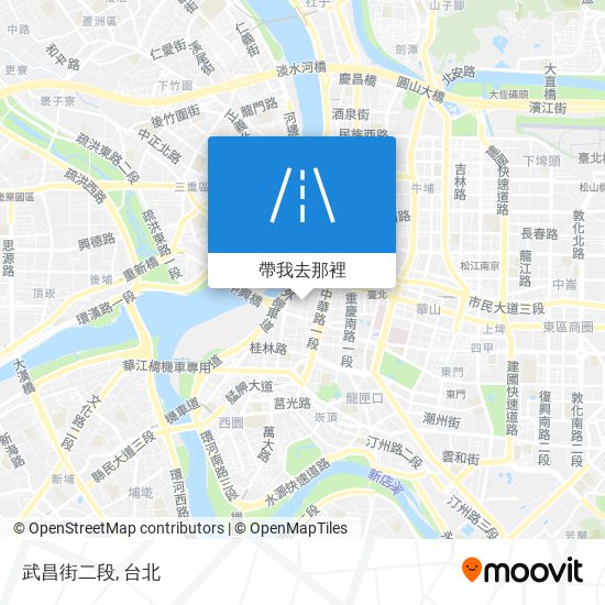 武昌街二段地圖