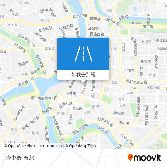 漢中街地圖
