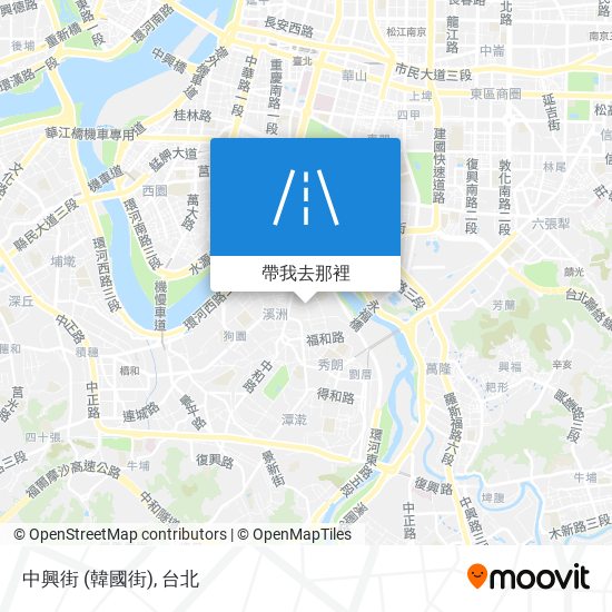 中興街 (韓國街)地圖