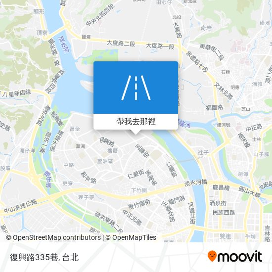 復興路335巷地圖