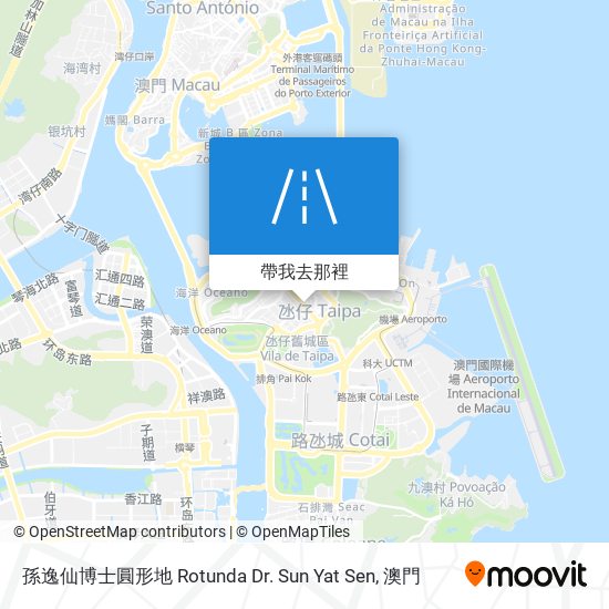 孫逸仙博士圓形地 Rotunda Dr. Sun Yat Sen地圖