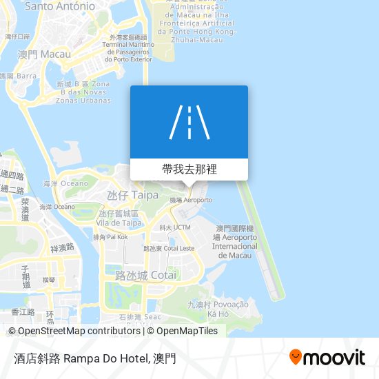 酒店斜路 Rampa Do Hotel地圖