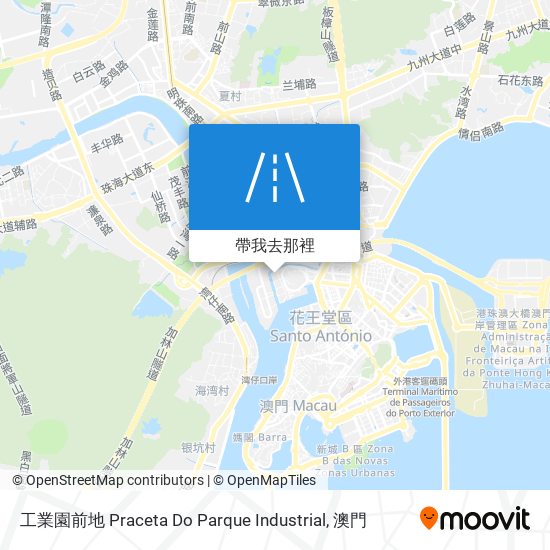 工業園前地 Praceta Do Parque Industrial地圖