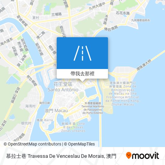 慕拉士巷 Travessa De Venceslau De Morais地圖
