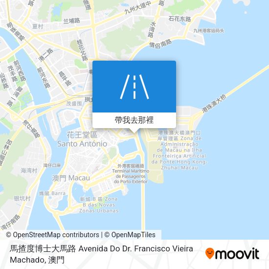 馬揸度博士大馬路 Avenida Do Dr. Francisco Vieira Machado地圖