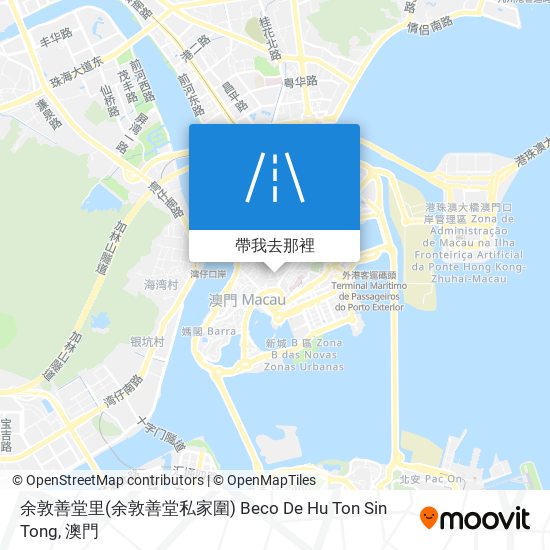 余敦善堂里(余敦善堂私家圍) Beco De Hu Ton Sin Tong地圖