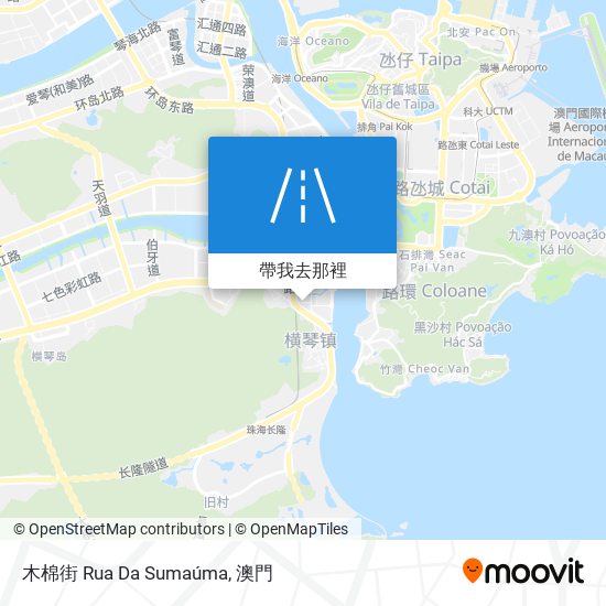 木棉街 Rua Da Sumaúma地圖