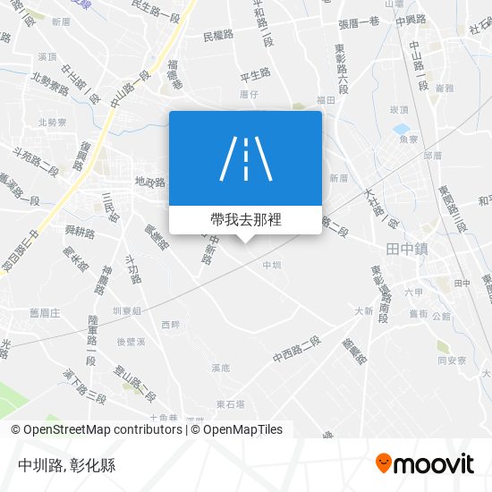 中圳路地圖