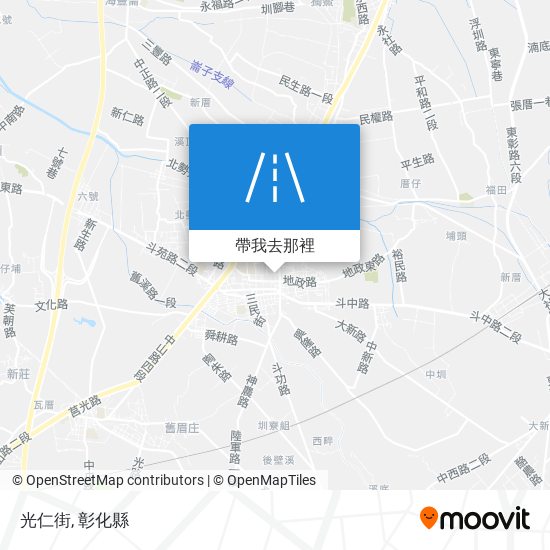 光仁街地圖