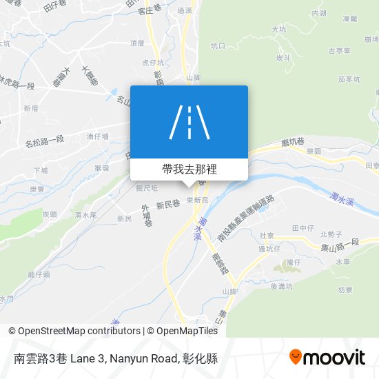 南雲路3巷 Lane 3, Nanyun Road地圖