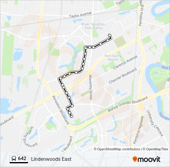 642 Route: Schedules, Stops & Maps - Seel Station Via Lindenwoods East ...