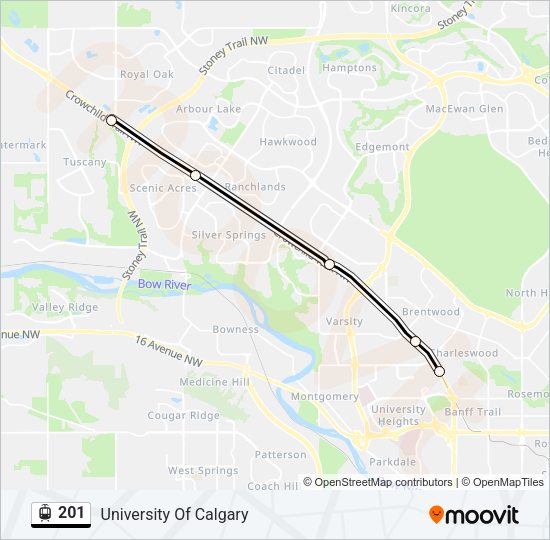 201 Light Rail Line Map