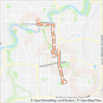 VALREP Bus Line Map