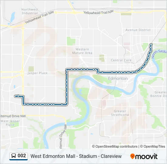 002 Bus Line Map