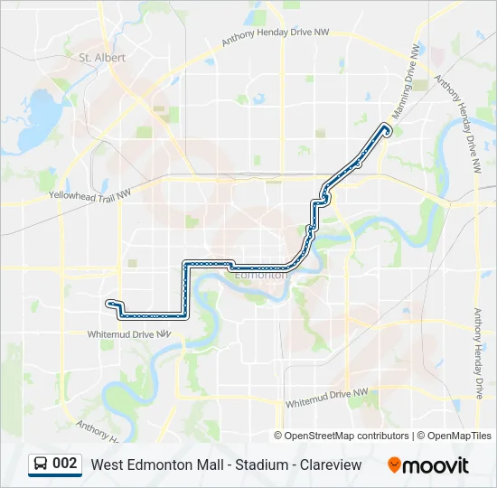 002 Bus Line Map