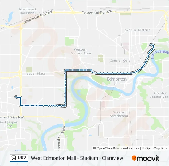 002 Bus Line Map