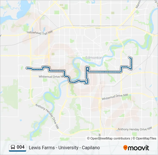 004 Bus Line Map