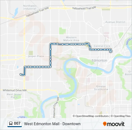 007 Bus Line Map
