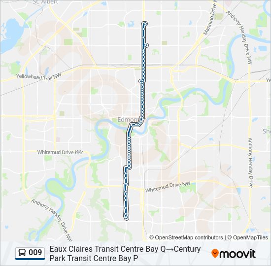 009 bus Line Map