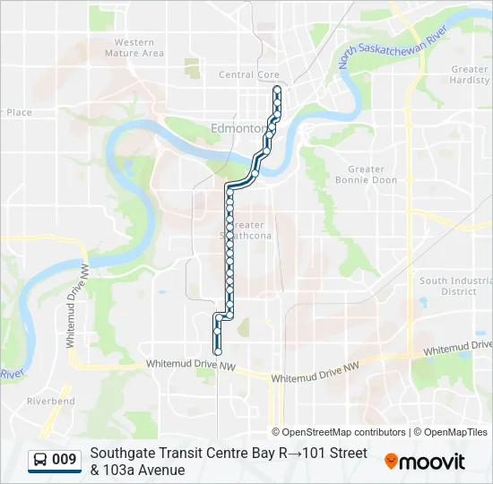 009 Bus Line Map