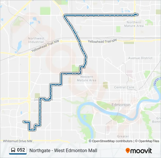 052 Bus Line Map
