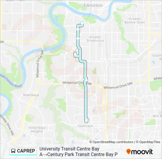 CAPREP Bus Line Map