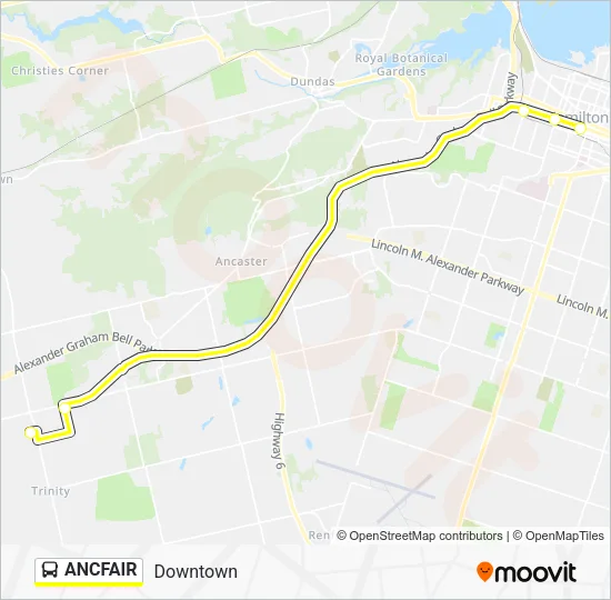 ANCFAIR Bus Line Map