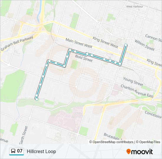 07 Bus Line Map