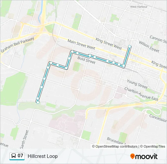 07 Bus Line Map