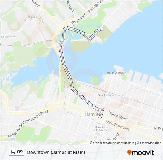 09 Bus Line Map