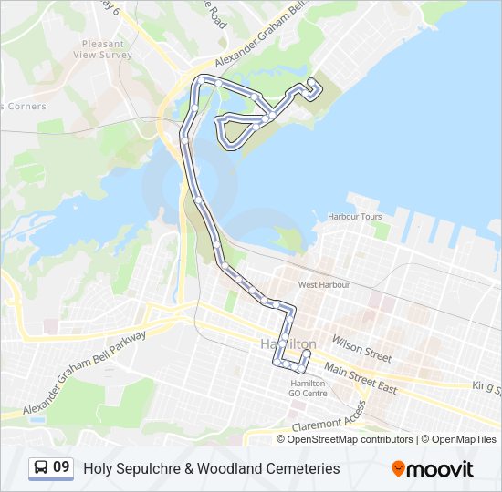 09 Bus Line Map
