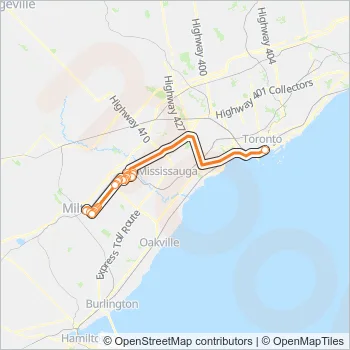 21 Route: Schedules, Stops & Maps - 21a - Milton Go (Updated)