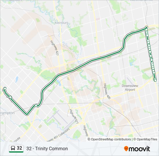 32 bus Line Map