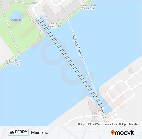 FERRY Line Map