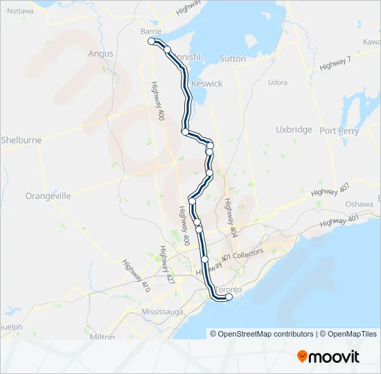 BR Train Line Map
