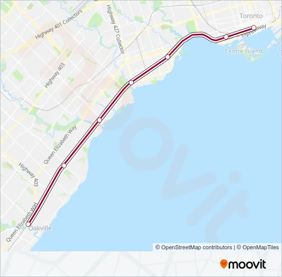 LW Train Line Map