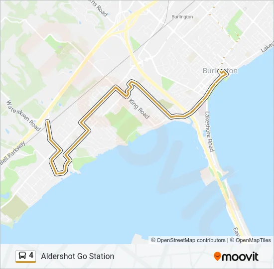 4 Bus Line Map