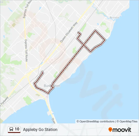 10 Bus Line Map