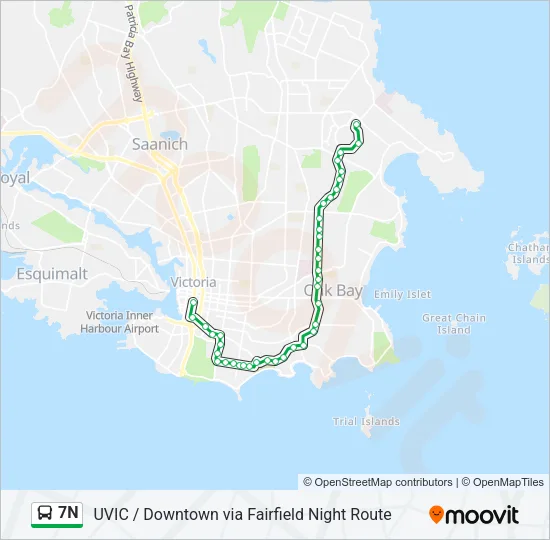 7N  Line Map